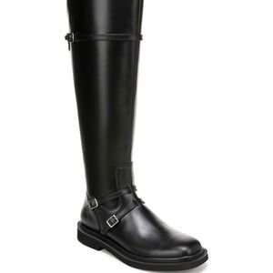 NIB Franco Sarto WIDE CALF Leather Knee High boots size 9